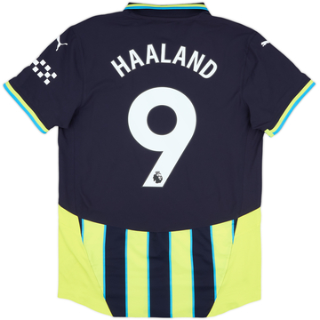 2024-25 Manchester City Away Shirt Haaland #9 - 10/10 - (M)