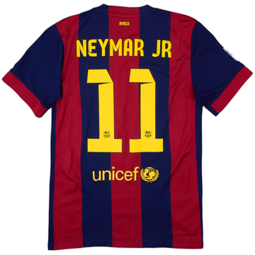 2014-15 Barcelona Home Shirt Neymar Jr #11 - 8/10 - (S)
