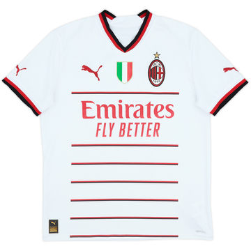 2022-23 AC Milan Away Shirt - 6/10 - (L.Boys)