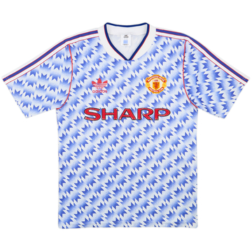 1990-92 Manchester United Away Shirt - 8/10 - (S)
