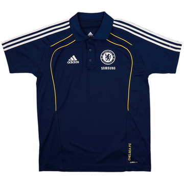 2010-11 Chelsea adidas Polo Shirt - 9/10 - (L)