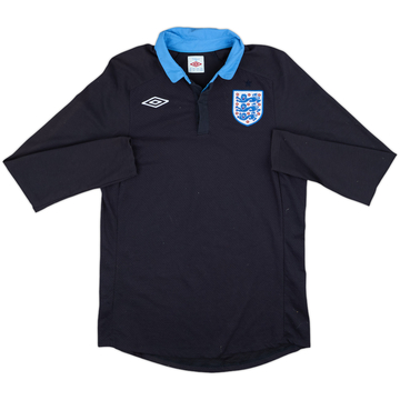 2011-12 England Away L/S Shirt - 8/10 - (M)