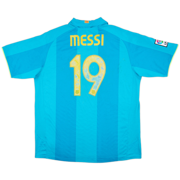 2007-09 Barcelona Away Shirt Messi #19 - 5/10 - (XXL)