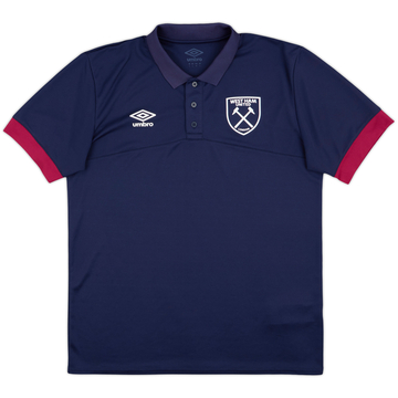 2018-19 West Ham Umbro Polo Shirt - 10/10 - (L)