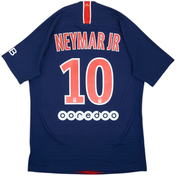 Camiseta auténtica de local del Paris Saint-Germain 2018-19 Neymar Jr #10 - 7/10 - (M)