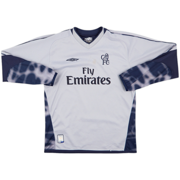 2003-04 Chelsea GK Shirt - 7/10 - (L.Boys)