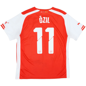 2014-15 Arsenal Home Shirt Ozil #11 - 6/10 - (L)