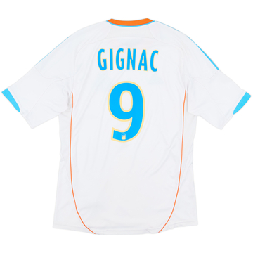 2012-13 Olympique Marseille Home Shirt Gignac #9 - 6/10 - (S)