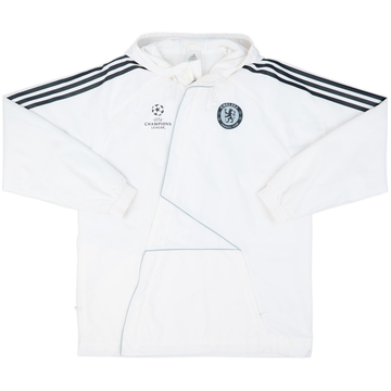 2009-10 Chelsea adidas CL Hooded Rain Jacket - 8/10 - (M)
