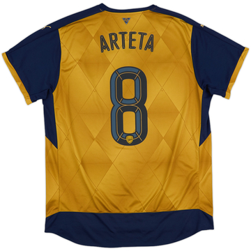 2015-16 Arsenal Away Shirt Arteta #8 - 6/10 - (L)