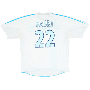 2004-05 Olympique Marseille Home Shirt Nasri #22 - 5/10 - (XL)