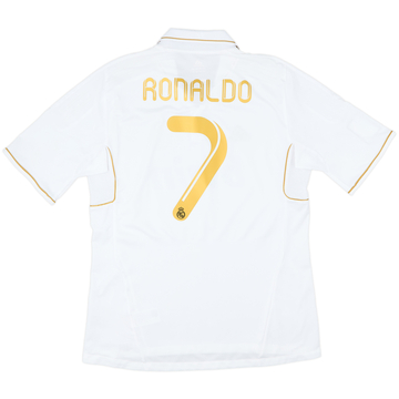 2011-12 Real Madrid Home Shirt Ronaldo #7 - 8/10 - (L)