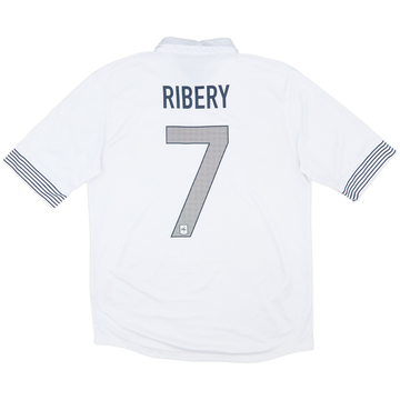2012-13 France Authentic Away Shirt Ribery #7 - 6/10 - (M)