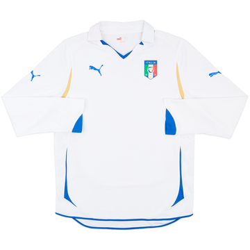2010-12 Italy Away L/S Shirt - 9/10 - (L)