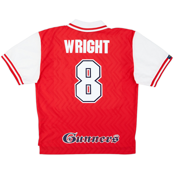 1996-98 Arsenal Home Shirt Wright #8 - 9/10 - (XL)