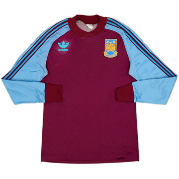 1980 adidas Template L/S Shirt (West Ham) - 6/10 - (M)