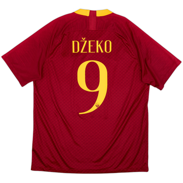 2018-19 Roma Home Shirt Dzeko #9 - 9/10 - (L)