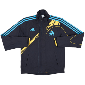 2009-10 Olympique Marseille adidas Track Jacket - 8/10 - (S)