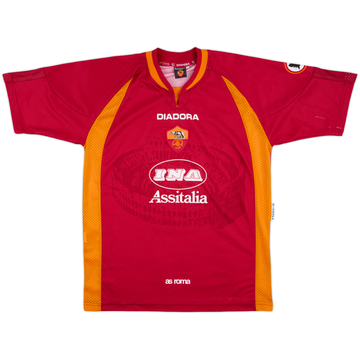 1997-98 Roma Home Shirt - 9/10 - (S)