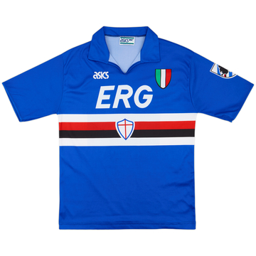 1991-92 Sampdoria Home Shirt - 8/10 - (M)