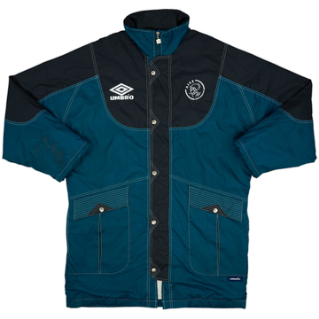 1995-96 Ajax Umbro Bench Coat - 9/10 - (L)