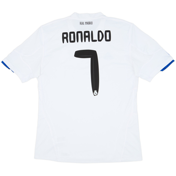 2010-11 Real Madrid Home Shirt Ronaldo #7 - 8/10 - (L)