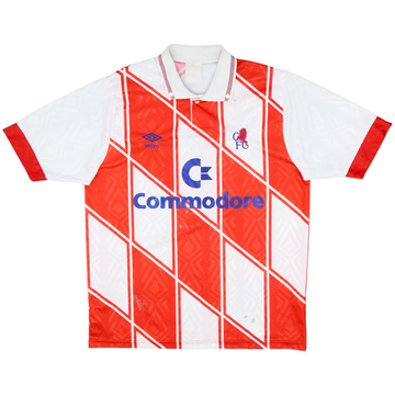 1990-92 Chelsea Away Shirt - 6/10 - (L)