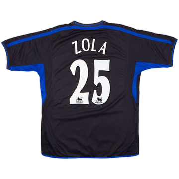 2002-04 Chelsea Away Shirt Zola #25 - 8/10 - (L)
