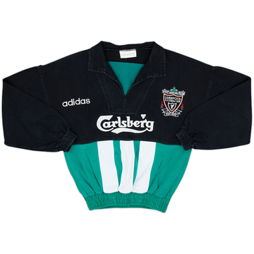 1993-95 Liverpool adidas Drill Top - 8/10 - (S.Boys)