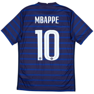 2020-21 France Home Shirt Mbappe #10 - 9/10 - (M)