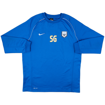 2013-14 Preston North End Staff Issue Nike Sweat Top 'SG' (S.Grayson) - 9/10 - (XL)