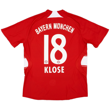2007-08 Bayern Munich Home Shirt Klose #18 - 6/10 - (M)