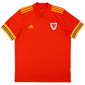 2020-21 Wales Home Shirt - 10/10 - (L)