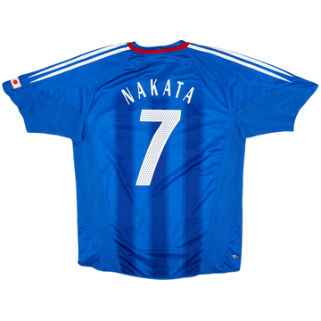 2004-06 Japan Home Shirt Nakata #7 - 6/10 - (M)