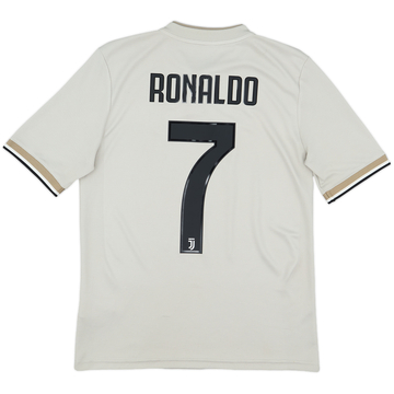 2018-19 Juventus Away Shirt Ronaldo #7 - 8/10 - (XL.Boys)