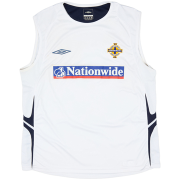2007-08 Northern Ireland Umbro Training Vest - 5/10 - (XL)