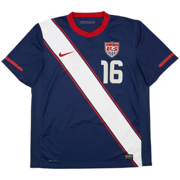 2010-11 USA Away Shirt #16 - 4/10 - (L)