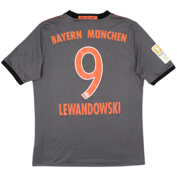 2016-17 Bayern Munich Away Shirt Lewandowski #9 - 5/10 - (XL.Boys)