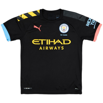 2019-20 Manchester City Away Shirt - 9/10 - (L.Boys)