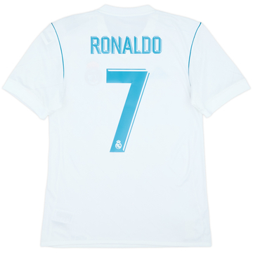 2017-18 Real Madrid Home Shirt Ronaldo #7 (S)
