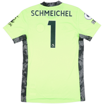 2020-21 Leicester Match Issue GK Shirt Schmeichel #1