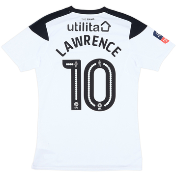 2017-18 Derby County Match Issue FA Cup Home Shirt Lawrence #10