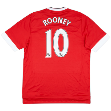 2015-16 Manchester United Home Shirt Rooney #10 (L)