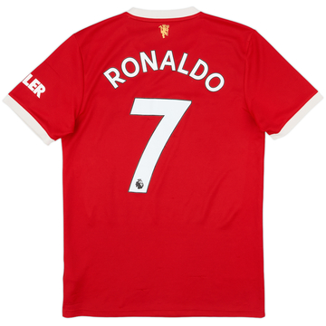 2021-22 Manchester United Home Shirt Ronaldo #7 - 5/10 - (S)