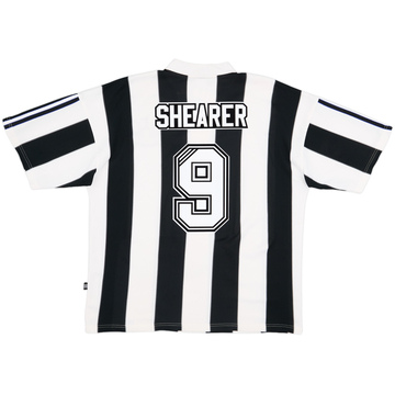 1995-97 Newcastle Home Shirt Shearer #9 - 6/10 - (L)
