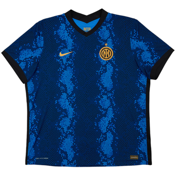 2021-22 Inter Milan Authentic Home Shirt - 6/10 - (XXL)