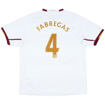 2007-08 Arsenal Away Shirt Fabregas #4 - 6/10 - (XL)