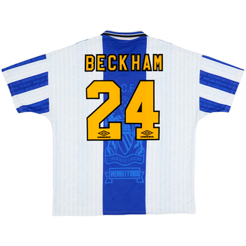 1994-96 Manchester United Third Shirt Beckham #24 - 9/10 - (XXL)