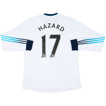 2012-13 Chelsea Away L/S Shirt Hazard #17 (L)