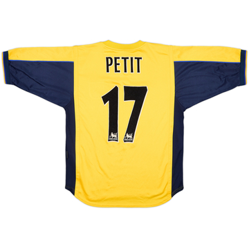 1999-01 Arsenal Away Shirt Petit #17 - 8/10 - (M)